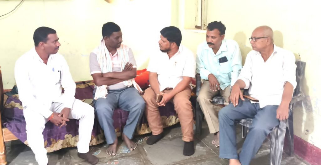 విలేఖరి వలిని పరామర్శించిన టీ జె ఏ జిల్లా అధ్యక్షుడు షానూర్.